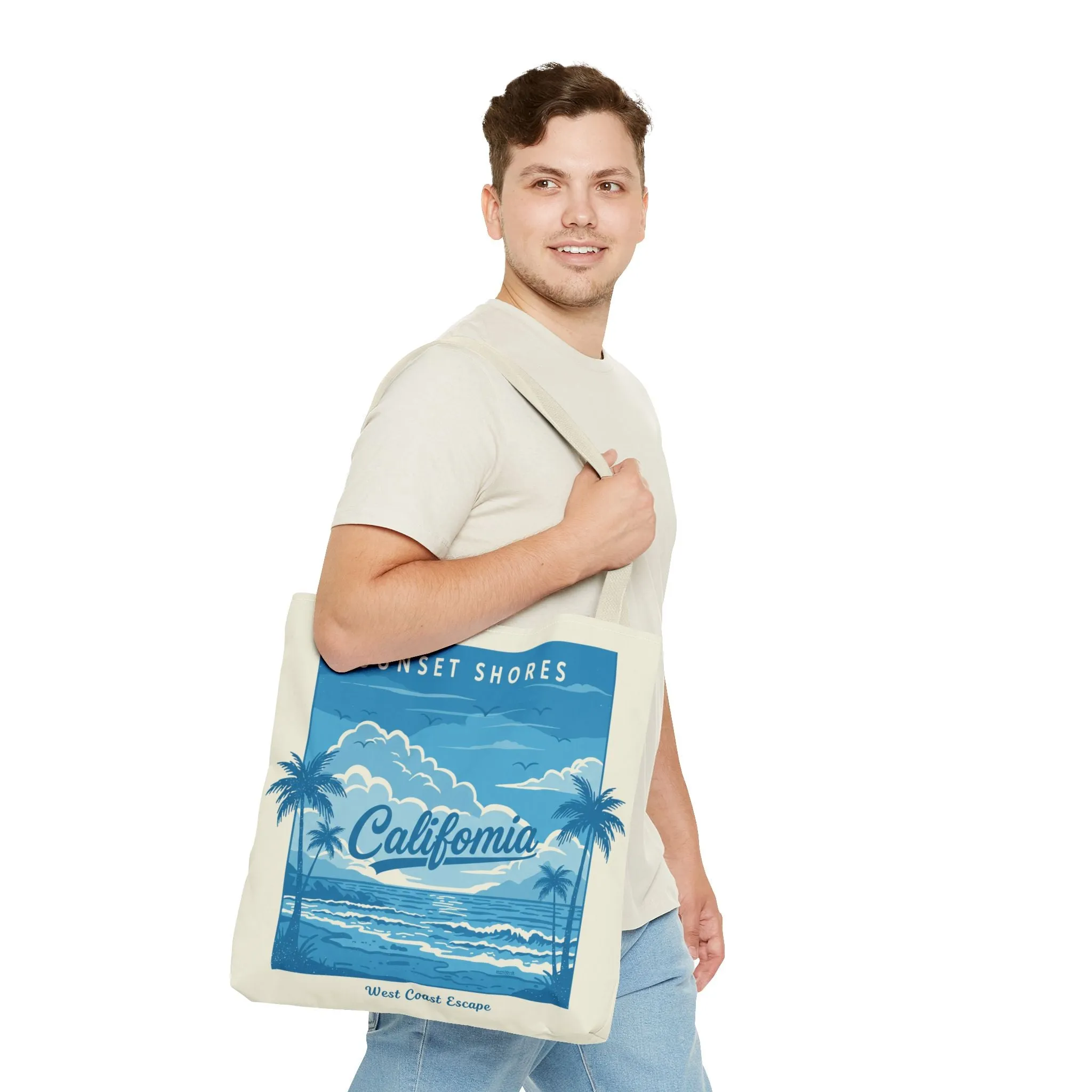 Sunset shores Tote Bag (AOP)