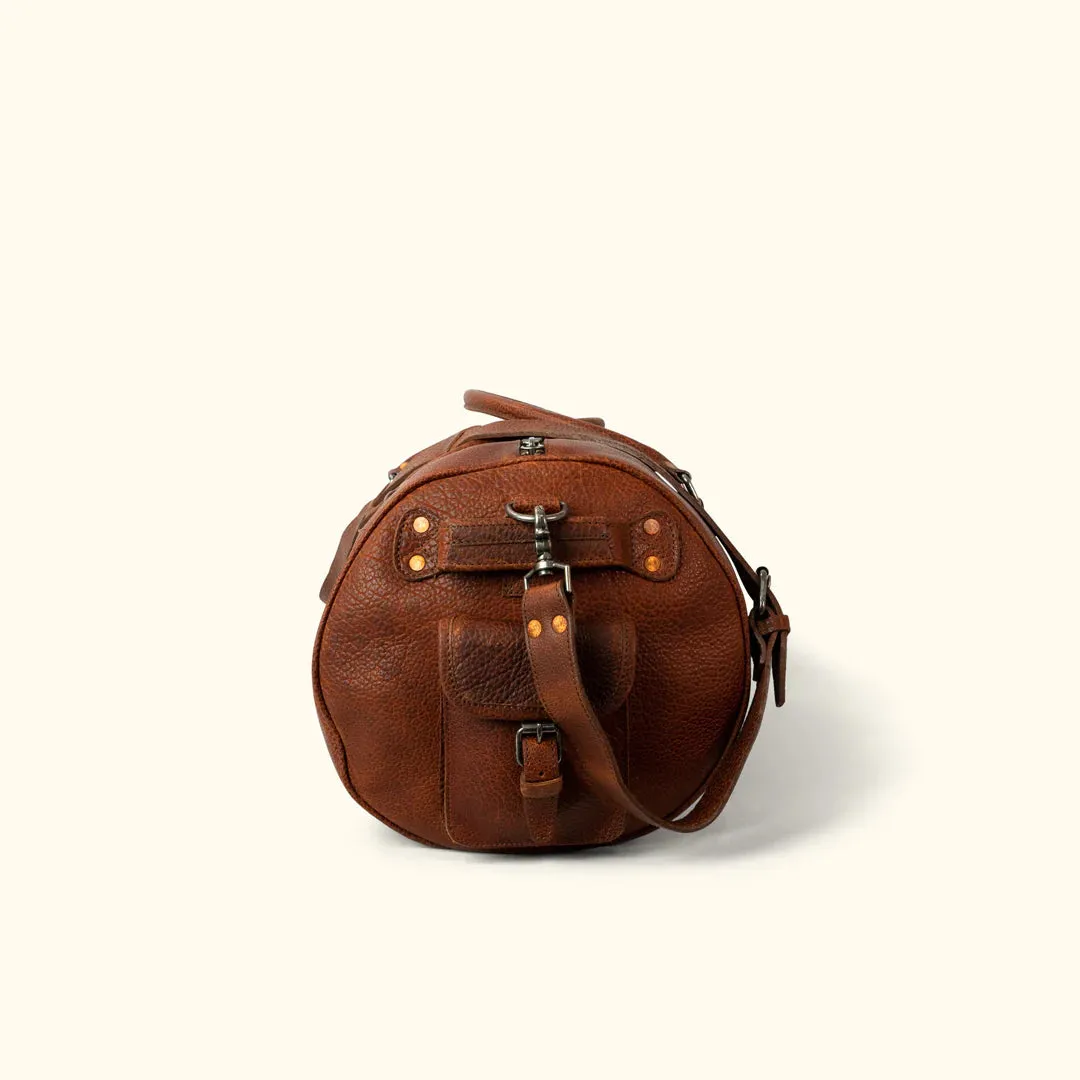 Travel Ryder Reserve Bison Leather Duffle Bag