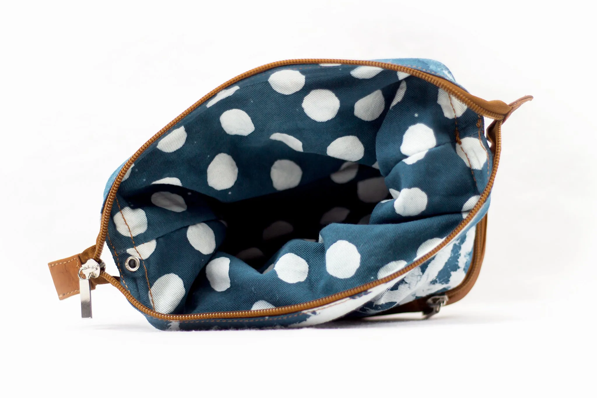 Travel Toiletry Bag - Collide Indigo