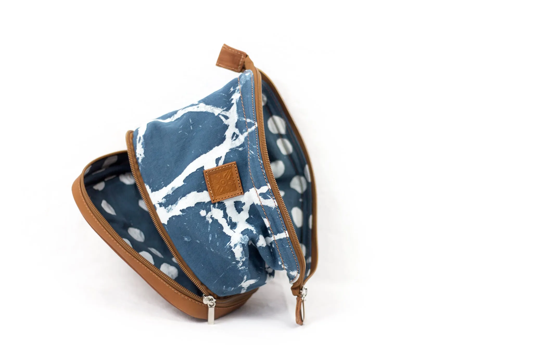 Travel Toiletry Bag - Collide Indigo