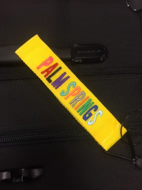 TudeTag - "PALM SPRINGS" Luggage Tag Identifier