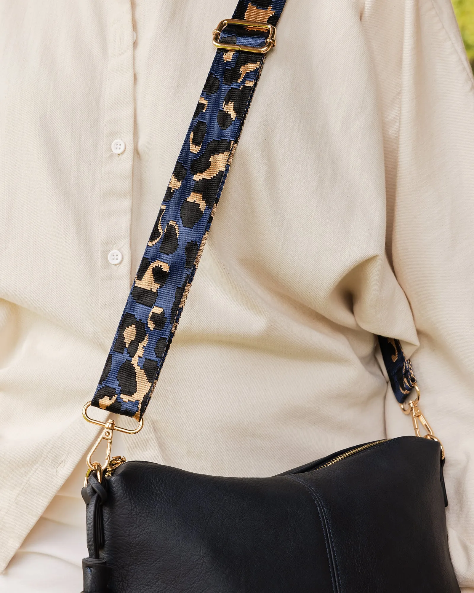 Tyler Guitar Strap Camo Navy