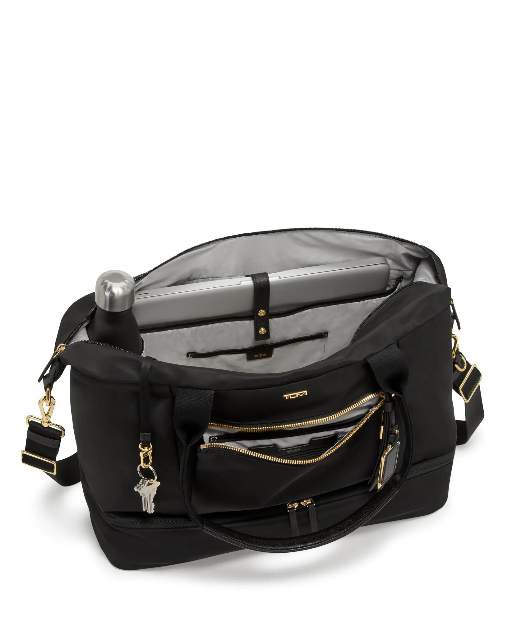 VOYAGEUR Contine Weekender - Black/Gold