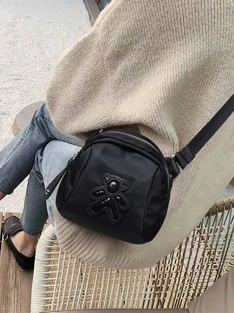 Women's Summer Oxford Cloth Crossbody Bag