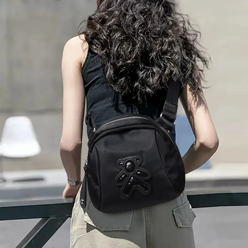 Women's Summer Oxford Cloth Crossbody Bag